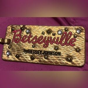 Betsy Johnson bag or luggage tag🎁